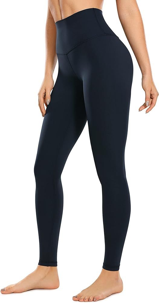 CRZ YOGA Air Feeling High Waisted Leggings for Women 25''/28'' - Warm Thick Workout Leggings Butt... | Amazon (US)