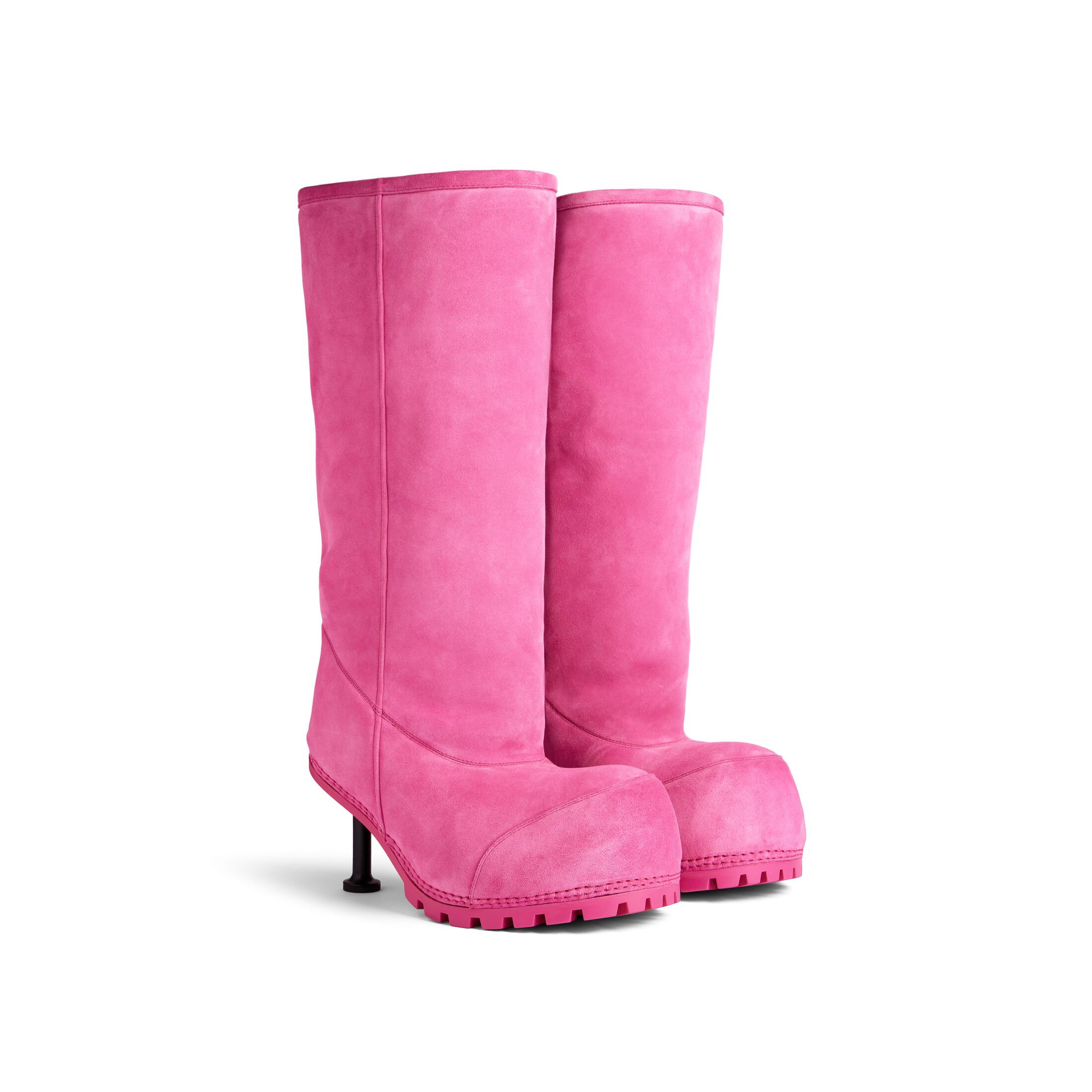 alaska fur 90mm high boot | Balenciaga