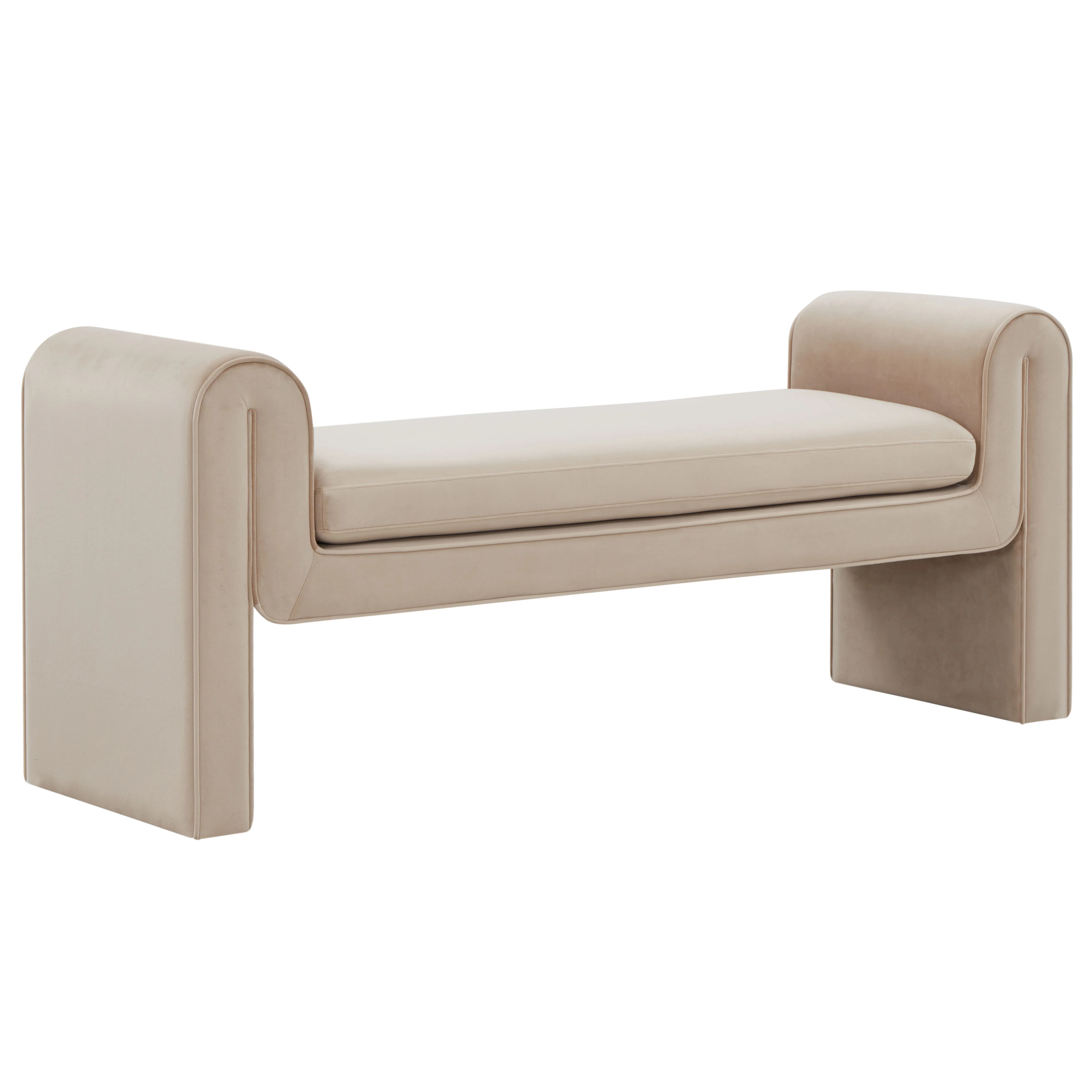 Brayden Studio® Deshai Velvet Bench & Reviews | Wayfair | Wayfair North America
