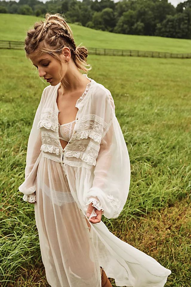 Amelia Lace Maxi Dress | Free People (Global - UK&FR Excluded)