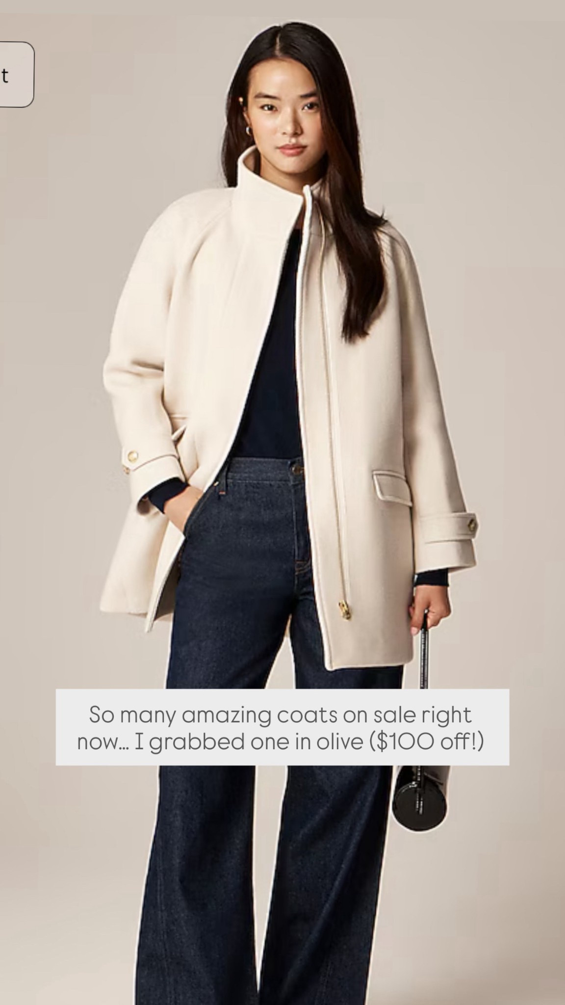 Grabbed this J Crew coat on sale! Comes in 5 colors, all sizes and is 30% off. Would make an amazing fit — arrives before Christmas! 

#LTKSeasonal #LTKGiftGuide #LTKSaleAlert