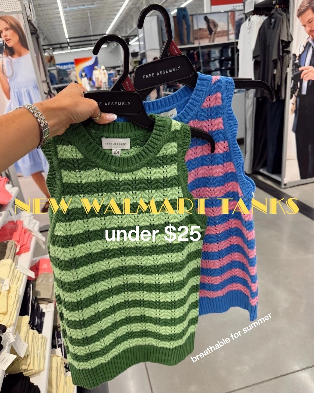 ✨SCROLL TO SHOP✨
Walmart just released these stunning sweater tanks that cover everything + elevates any look. 🔗

#LTKdayinmylife #LTKgrwm