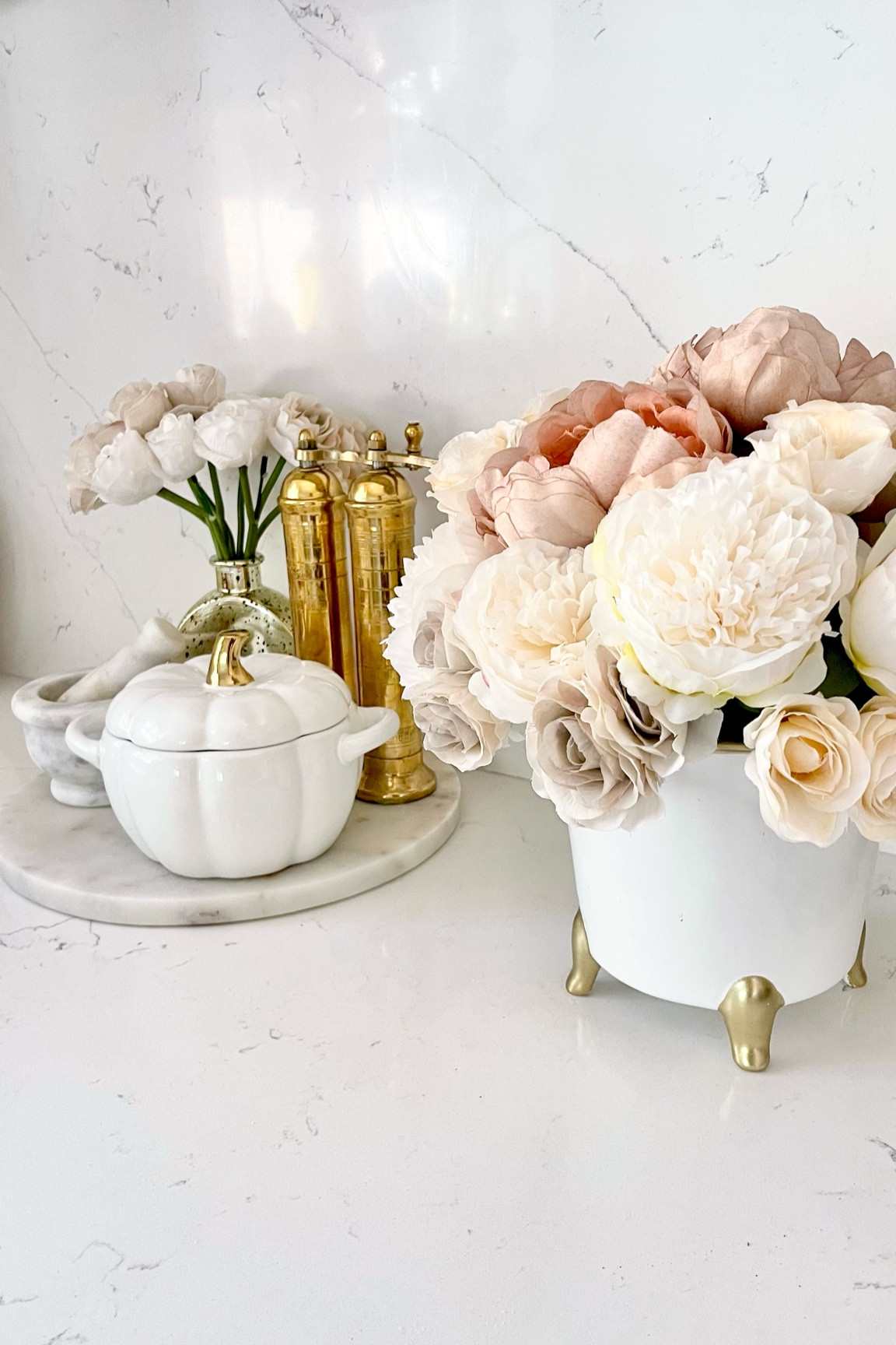 Fall countertop decor 

#LTKsalealert #LTKSeasonal #LTKhome