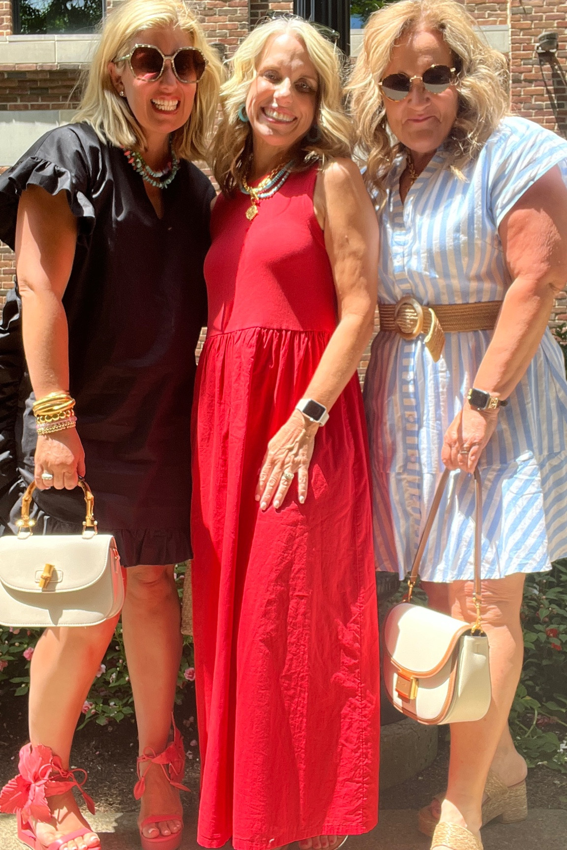 Lunch with friends. 

My dress size XXL 15% off code NANETTE15
I’ll link everyone else’s look too! 

Memorial Day outfit 

#LTKMidsize #LTKOver40 #LTKSeasonal