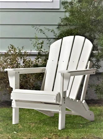 Longshore Tides Benefiel Plastic/Resin Folding Adirondack Chair | Wayfair | Wayfair North America