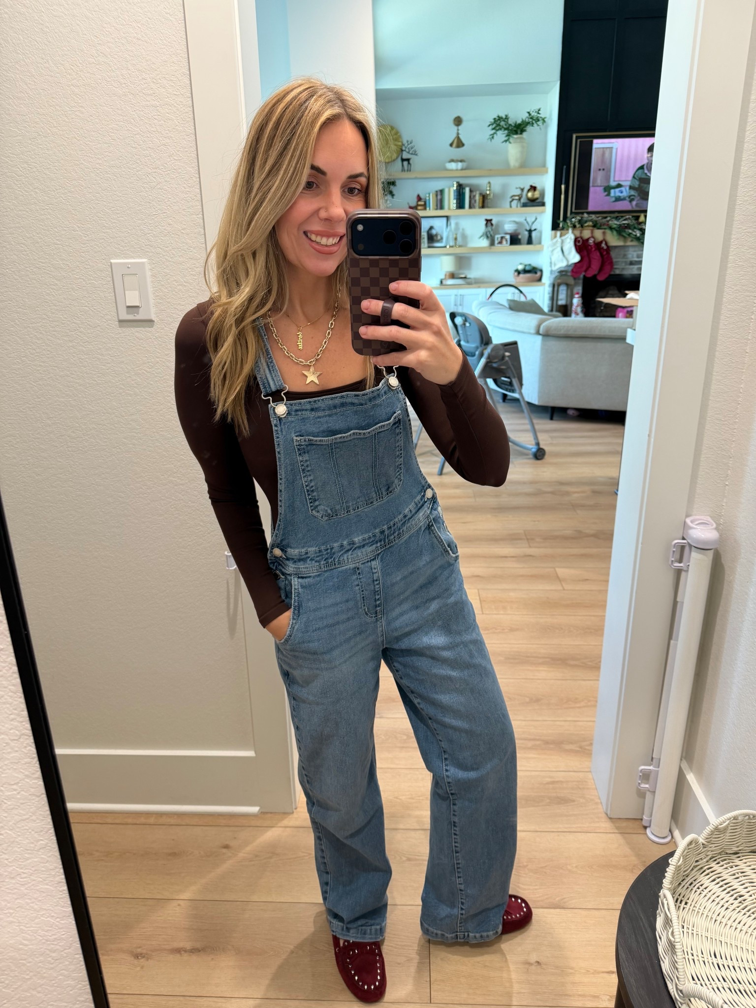 Size down in overalls and size up in the body suits! Moccasins are tts! 

#LTKgrwm #LTKootd #LTKmomlife