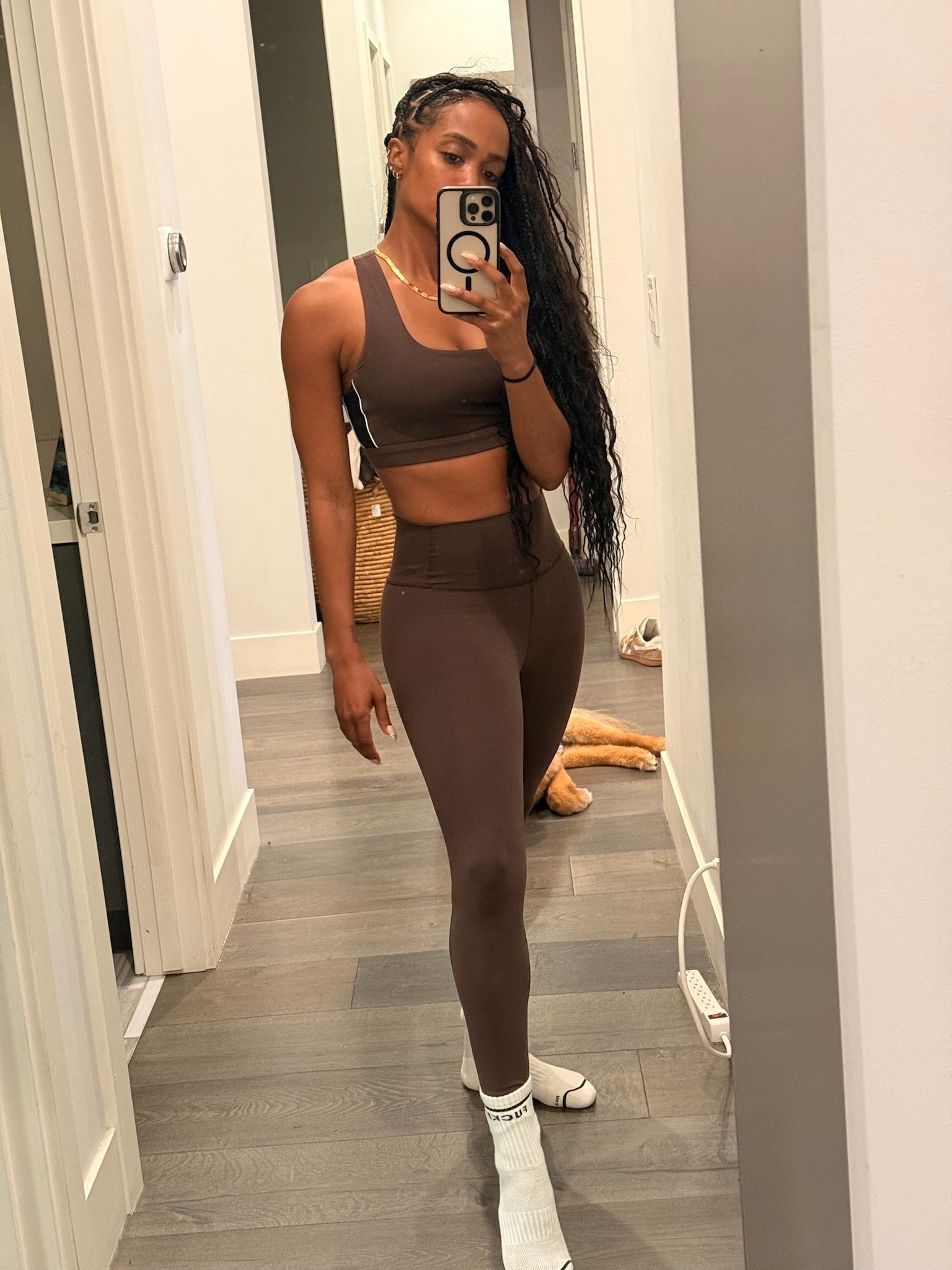 The softest & comfiest work out set 🤎

#LTKgrwm #LTKdayinmylife #LTKootd