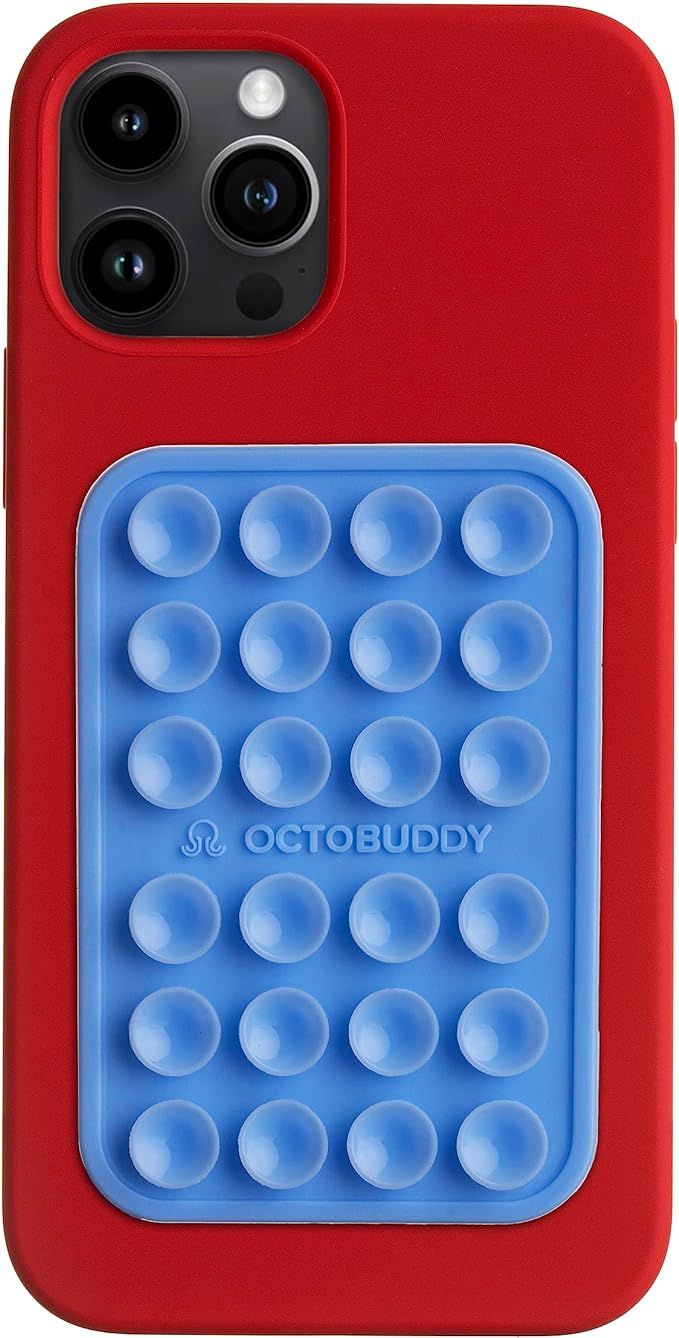 OCTOBUDDY Silicone Suction Phone Case Adhesive Mount - Hands-Free, Strong Grip Holder for Selfies... | Amazon (US)