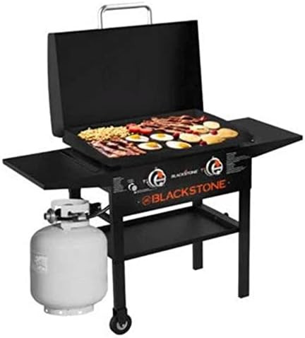 Blackstone 1883 Gas Hood & Side Shelves Heavy Duty Flat Top Griddle Grill Station for Kitchen, Ca... | Amazon (US)