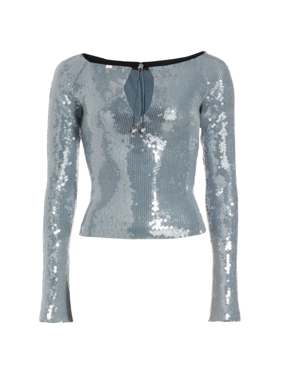 Solare Sequin Top | Saks Fifth Avenue