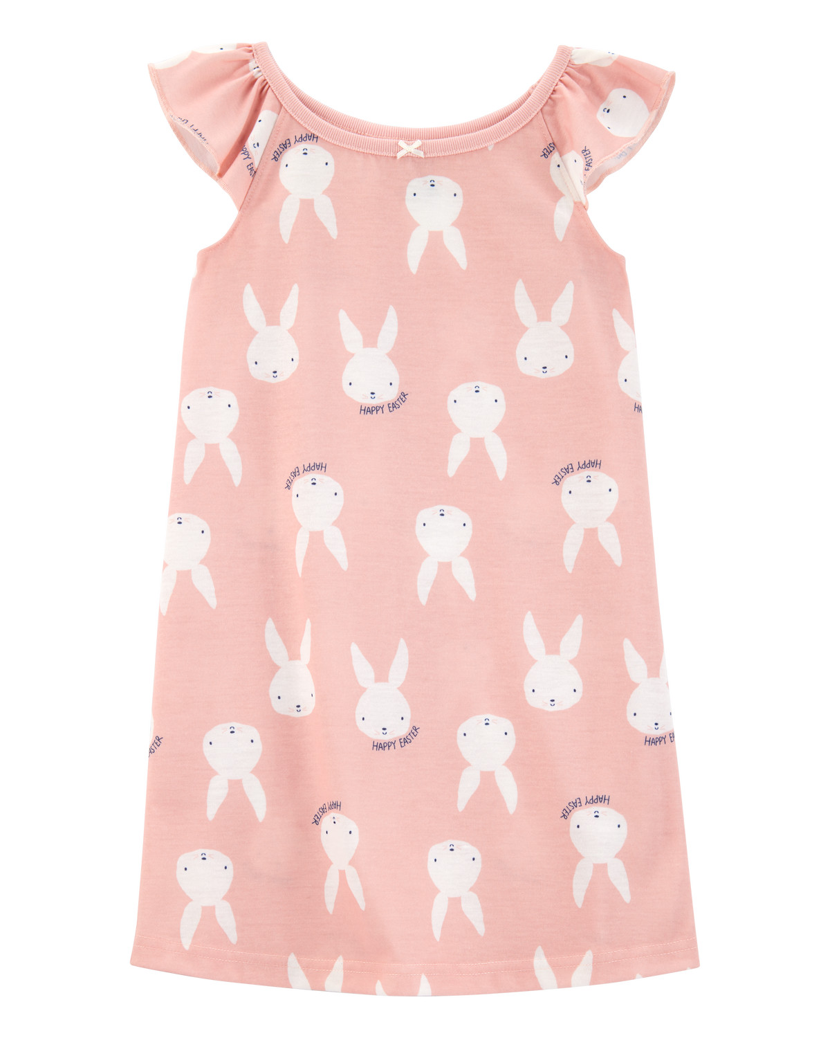 Kid Bunny Print Easter Nightgown - Pink | Carter's Inc