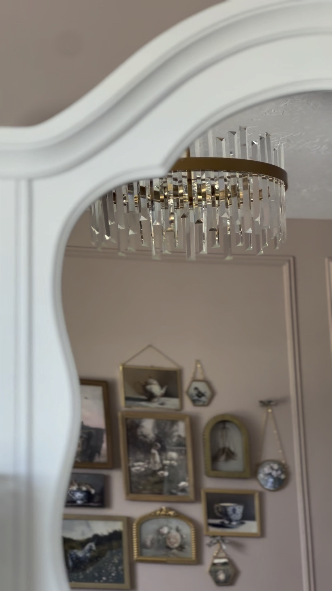 Affordable Brass Crystal Chandelier that is to die for!! 

#LTKHome #LTKBaby #LTKFamily