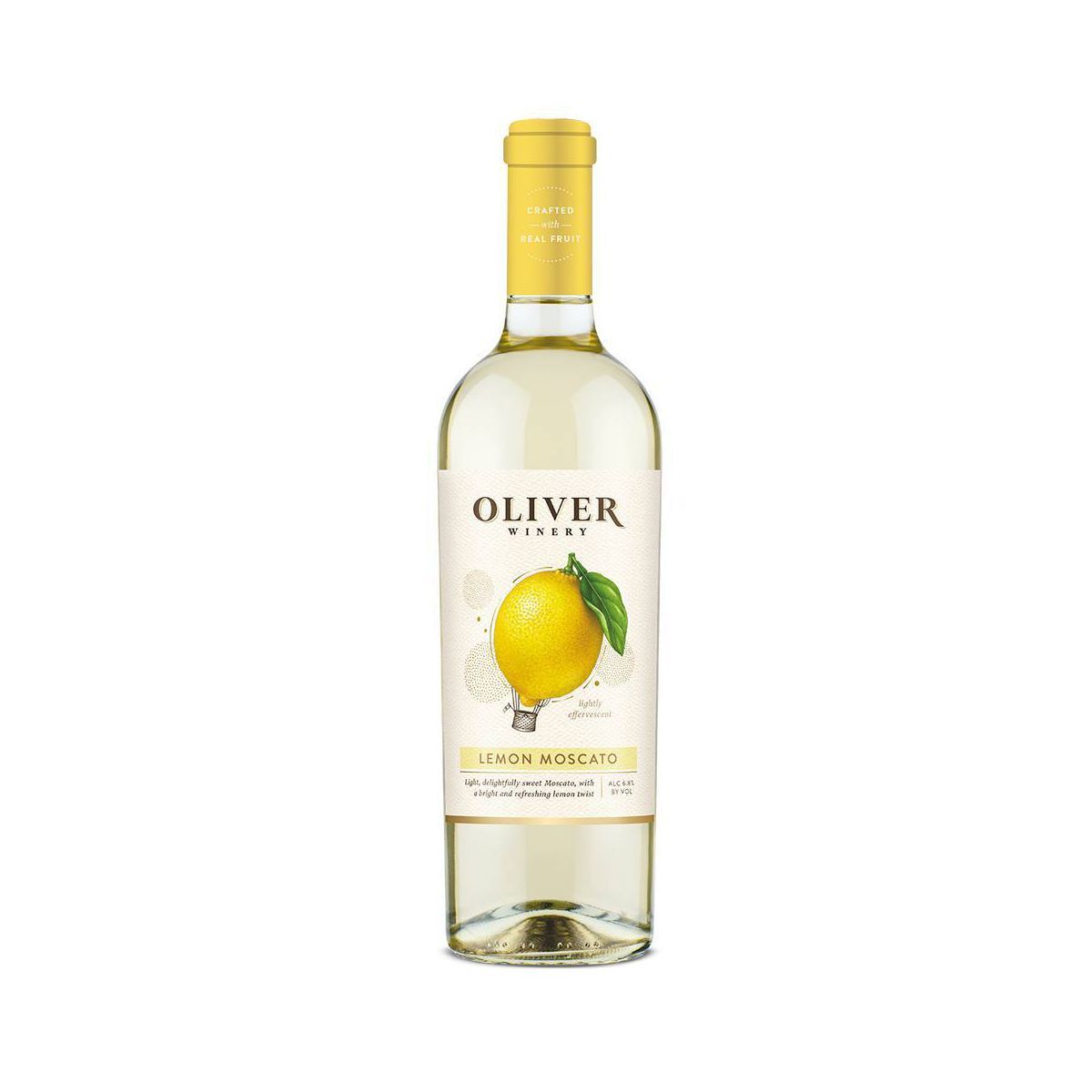Oliver Lemon Moscato White Wine - 750ml Bottle | Target