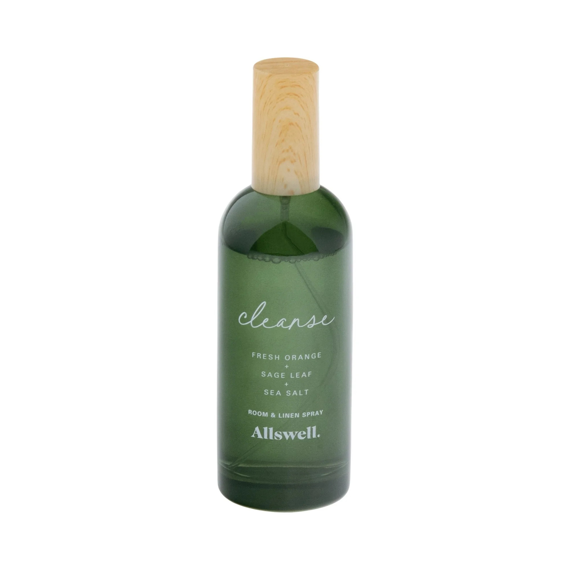 Allswell Cleanse (Fresh Orange + Sage Leaf + Sea Salt) Scented Room and Linen Spray 3.4 Fl Oz (10... | Walmart (US)