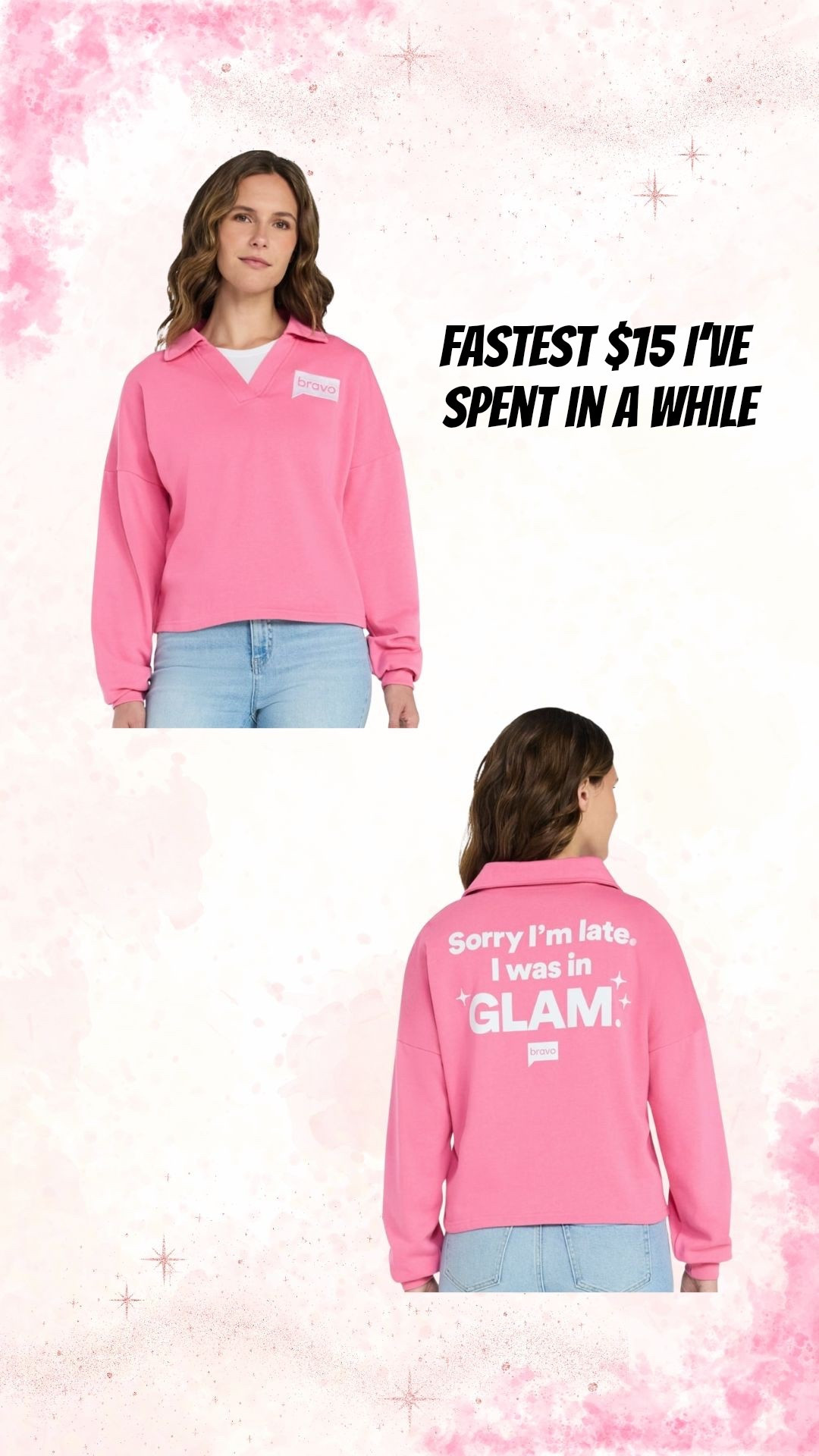 Calling all Brvo fans! Calling all housewives fans! Walmart has this fun sweatshirt and the price is unbeatable! 

#LTKMidsize #LTKActive #LTKootd