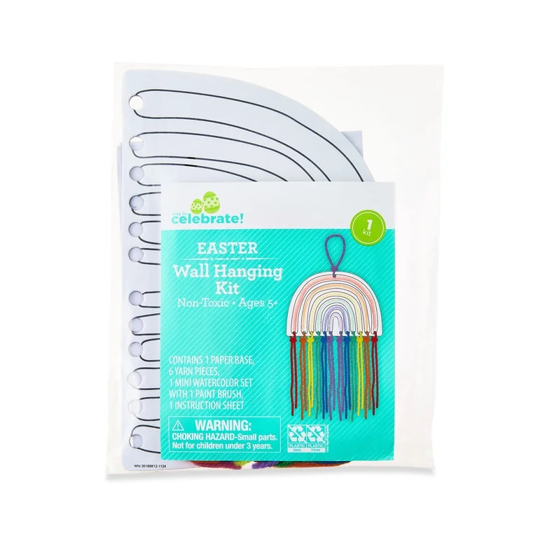 Easter Rainbow Wall Hanging Kit, by Way To Celebrate | Walmart (US)