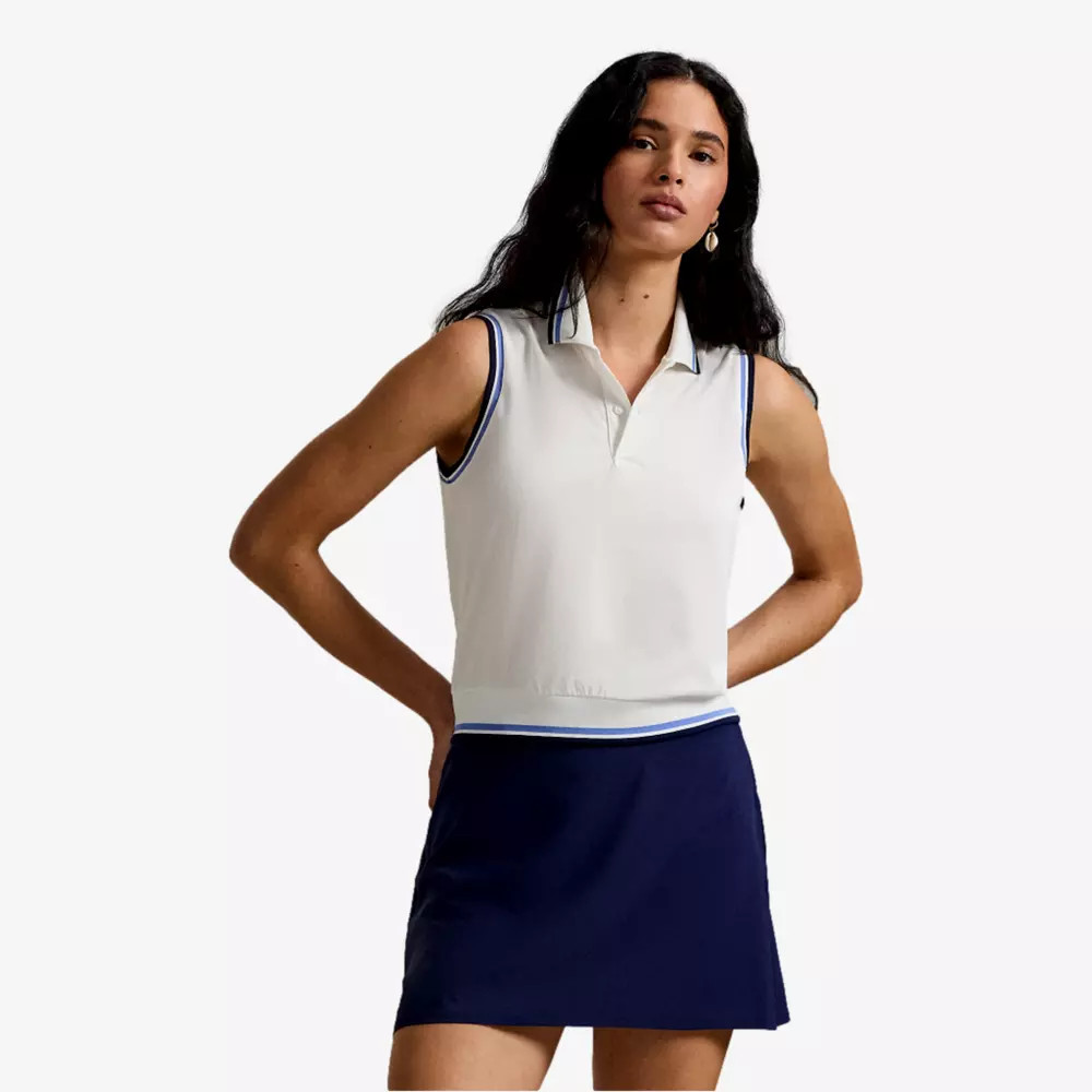 RLX Ralph Lauren Pique Women's Sleeveless Golf Polo Shirt | PGA TOUR Superstore