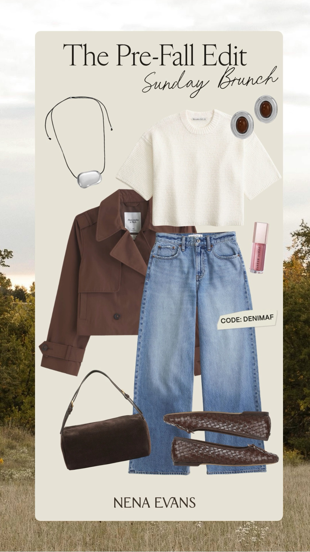 25-50% OFF all jeans + 20% off almost everything else!! Use code DENIMAF for an extra 15% OFF!! What to Wear: Sunday Brunch ☕️ 

pre-fall outfit inspo, pre-fall edit, abercrombie jeans, abercrombie denim, abercrombie sale, abercrombie code, sale alert, date night outfit, dinner outfit, mom outfit, postpartum outfit, teacher outfits, back to school outfits, business casual workwear

#LTKSeasonal #LTKSaleAlert