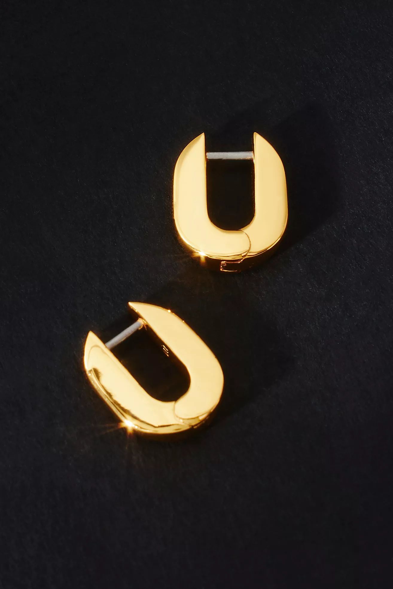 Jenny Bird 14k Gold Teeni Toni Huggie Earrings | Anthropologie (US)