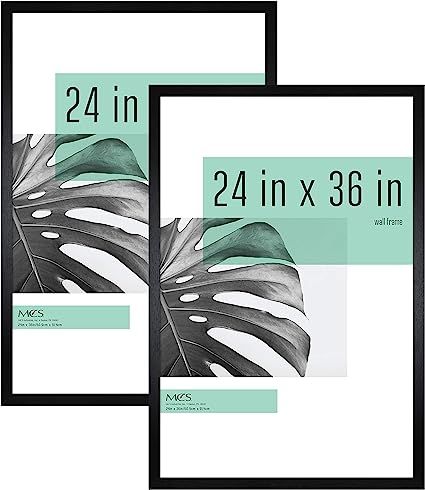 MCS Studio Gallery Frame, Black Woodgrain, 24 x 36 in, 2 pk | Amazon (US)