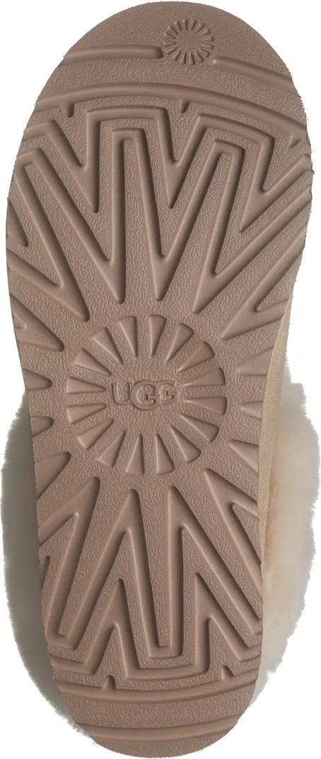 Tazzette Genuine Shearling Collar Slipper (Women) | Nordstrom