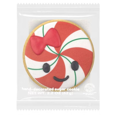 decocookies Hand Decorated Swirl Patty Cookie - 2.2oz | Target