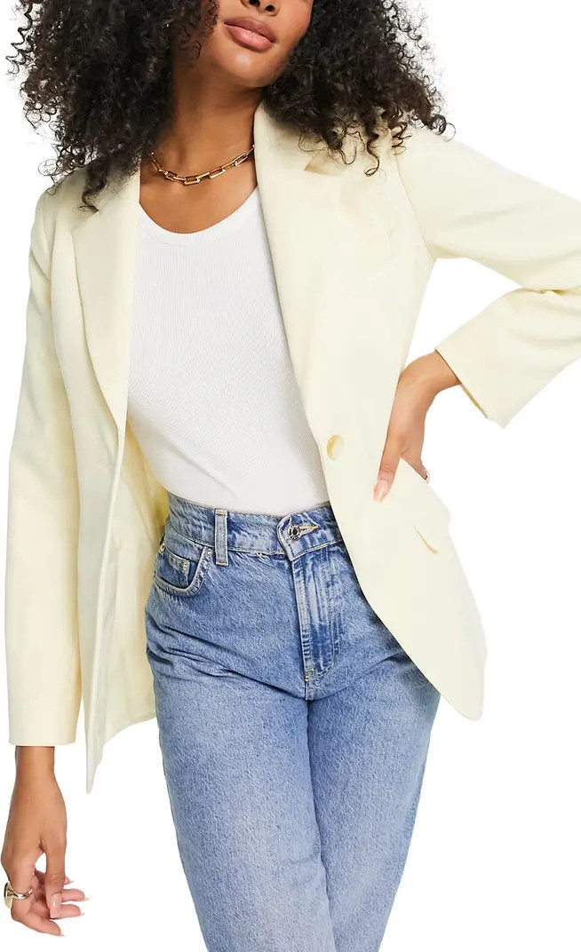 TOPSHOP Fitted Blazer | Nordstrom | Nordstrom