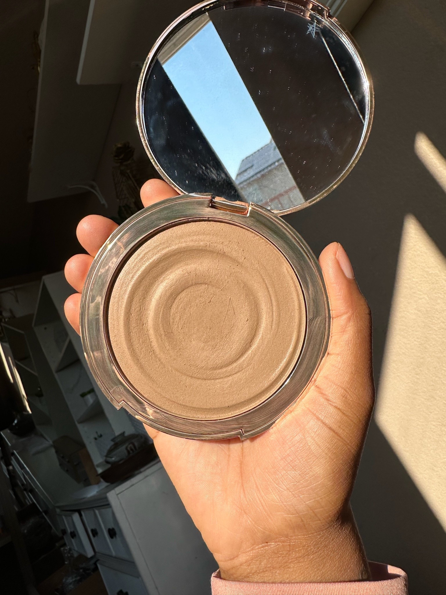 Still one of the most beautiful bronzers in my collection! This one has a gel type consistency that glides on really smoothly. There’s also so much product in it that it’ll last you forever. Not to be confused with the Airbrush Bronzer , this is the Beautiful Skin Sunkissed Bronzer from Charlotte Tilbury. Both of them are amazing but do two different jobs. This one has a bit of a cooler undertone, meaning it’s closer to an actual contour product. The Airbrush Bronzer is really warm without turning orange, for a warmer glow. You could technically use both together, I dare ya.

#LTKselfcare #LTKBeauty #LTKmorningroutine