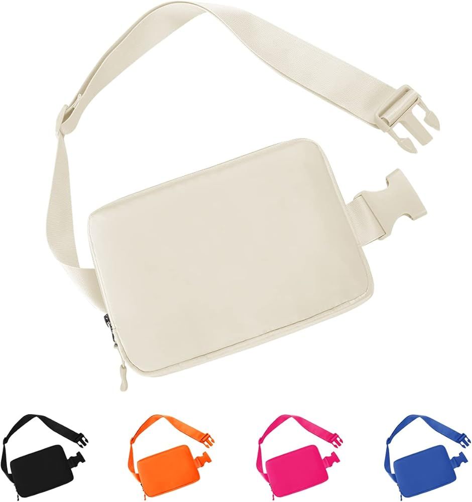 Amazon.com | TDIFFUN Fanny Packs for Women Men, Fashion Waist Pack Small Belt Bag with Adjustable... | Amazon (US)