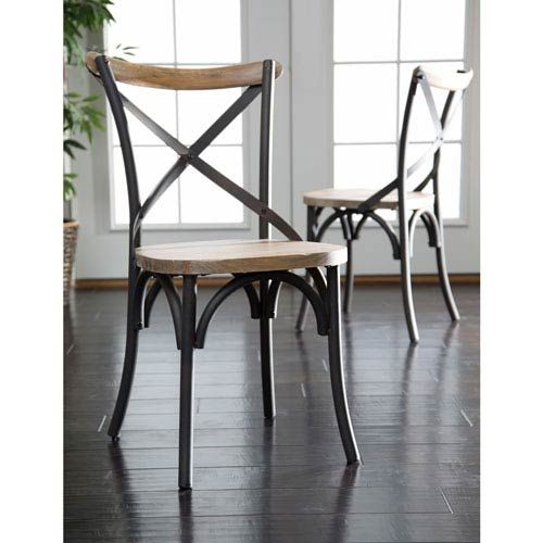 Walker Edison Furniture Co. Reclaimed Dining Chairs, Set Of 2 Cwm2mdx | Bellacor | Bellacor