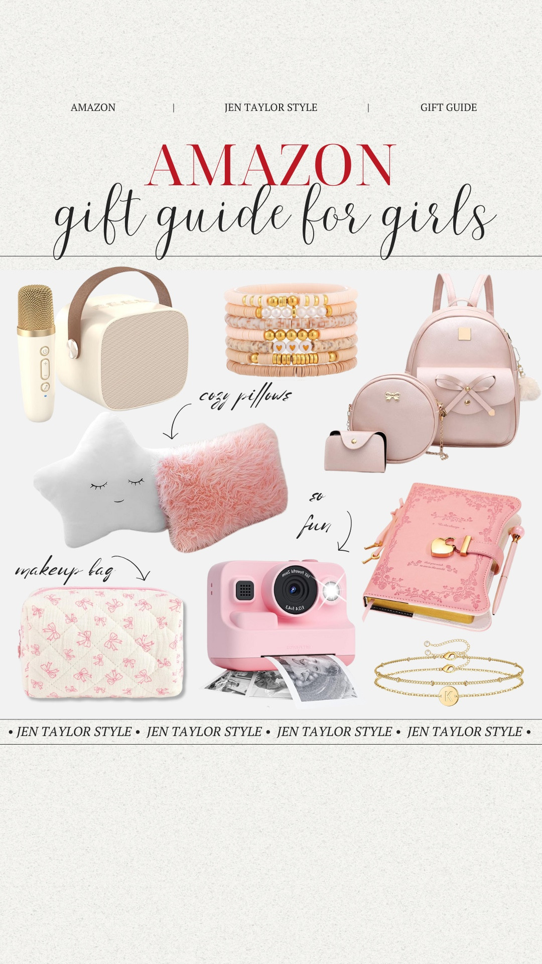 Amazon has the cutest selection of gifts for girls this holiday season. 

#LTKSeasonal #LTKGiftGuide #LTKHoliday