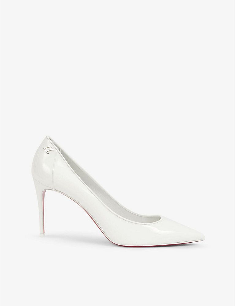 Sporty Kate 85 patent-leather courts | Selfridges