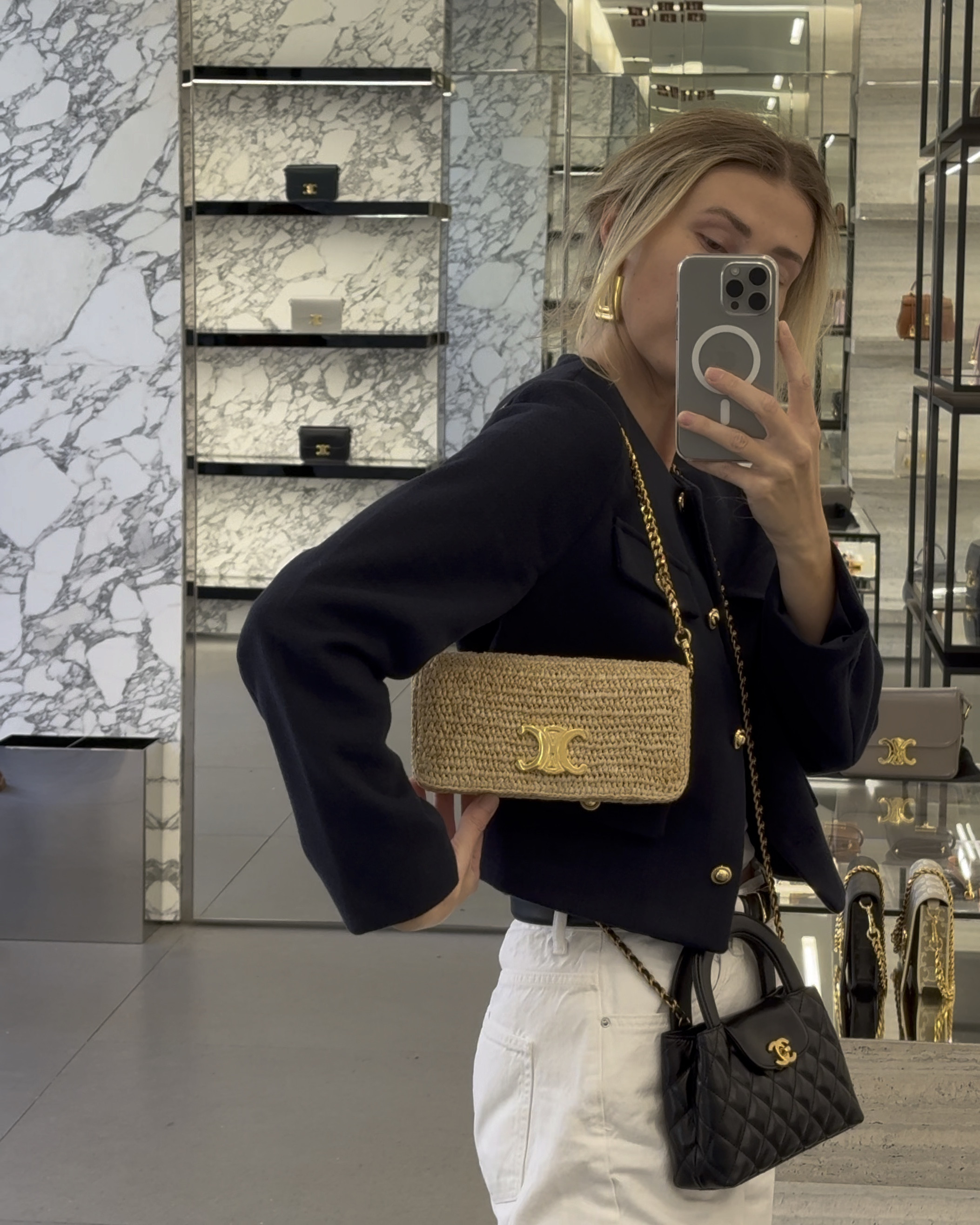 How gorgeous is the new Celine multipochette in raffia 😍 It has a tan leather interior and a detachable & adjustable long strap! ❤️‍🔥

#LTKsummer #LTKbag #LTKstyletip