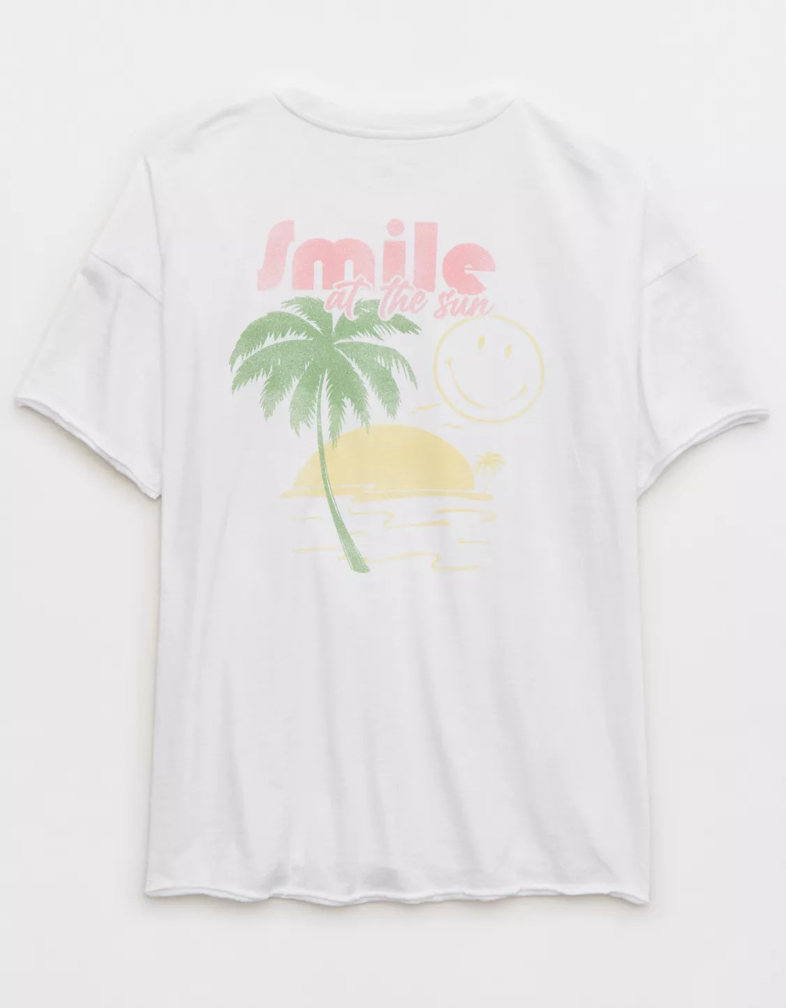 Aerie Graphic Oversized Boyfriend T-Shirt | Aerie