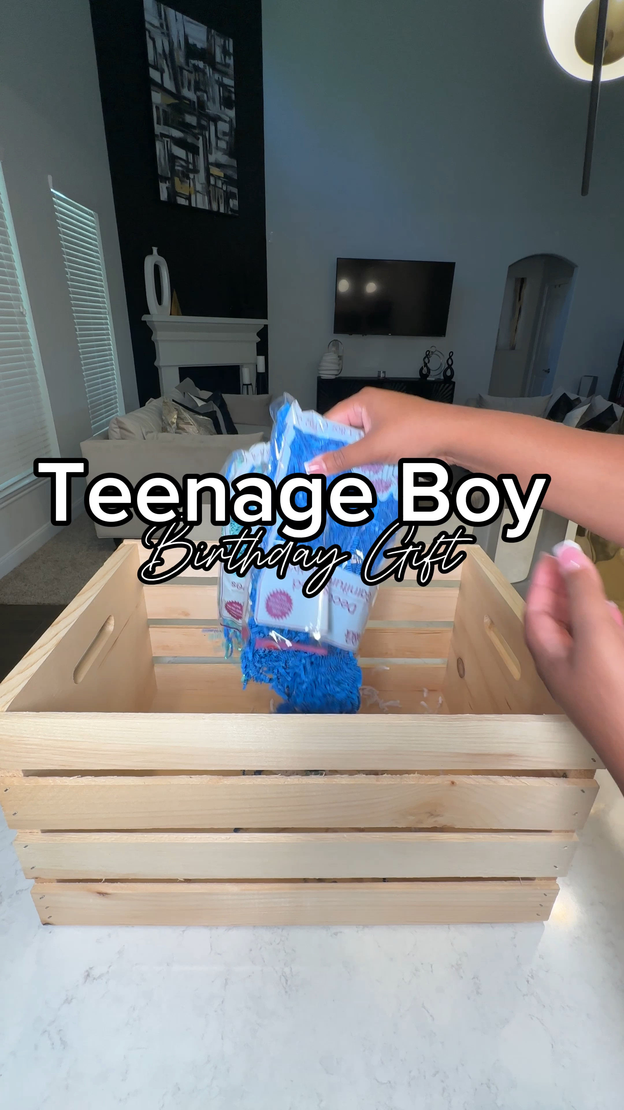 Teenage boy birthday basket 

#birthdayboy #birthdaygiftidea #boymom #momlife 