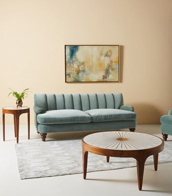 Channel Tufted Two-Cushion Sofa | Anthropologie (US)