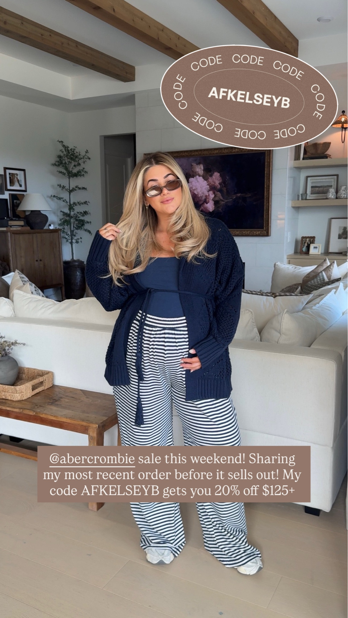 Abercrombie code is live! AFKELSEYB for 20% off $125+ 

#LTKSaleAlert