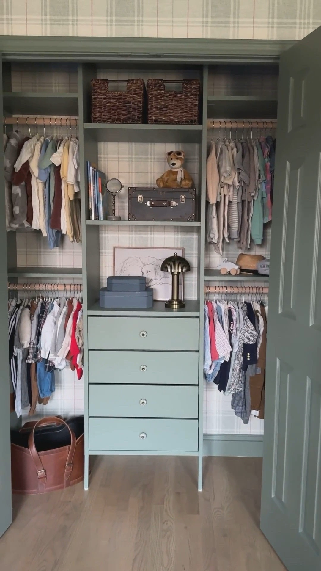 So happy with how our IKEA closet project turned out! This is the Aurdal system in action. I made sure to link a similar option for you guys, along with everything else we needed for the install.

nursery room makeover, bedroom decor, storage tips, organization hacks, closet upgrade, DIY home improvement, plaid wallpaper

#LTKSeasonal #LTKU #LTKHome