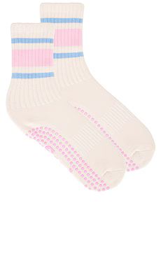 Souls. Pink Retro Grip Socks in Pink from Revolve.com | Revolve Clothing (Global)