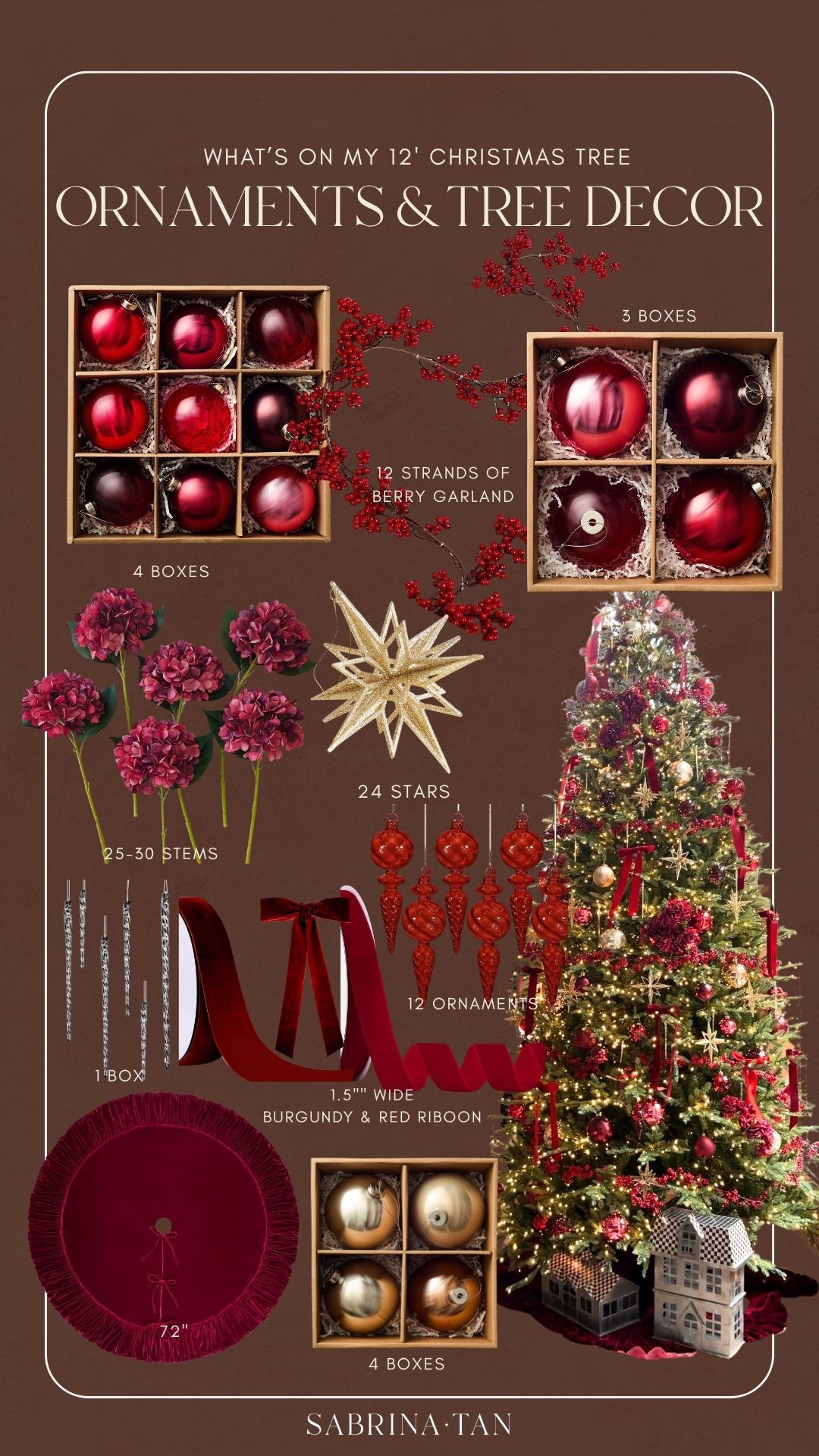 Classic never goes out of style ❤️🎄 This year I went with rich reds and deep burgundies for that timeless Christmas look. The viral twinkling tree from Home Depot steals the show, but these glass ornaments really make it shine. I linked everything—from the tree to every last ornament—on Amazon for you to recreate the look.


🔍 Christmas tree, Home Depot Christmas tree, red ornaments, burgundy ornaments, classic Christmas decor, twinkling tree, glass ornaments, holiday decor, Christmas decorating ideas, timeless Christmas tree, elegant tree decor, Christmas inspiration, red and gold tree, burgundy Christmas theme, Amazon holiday finds, Christmas tree ideas, Christmas ornaments, holiday home decor, festive living room, traditional Christmas style, cozy Christmas home, red holiday decorations, Christmas trends, glass ball ornaments, red Christmas theme, holiday decorating tips, Amazon Christmas decor, Christmas home styling, tree decorating ideas, classic holiday look



#LTKCyberWeek #LTKHoliday #LTKHome