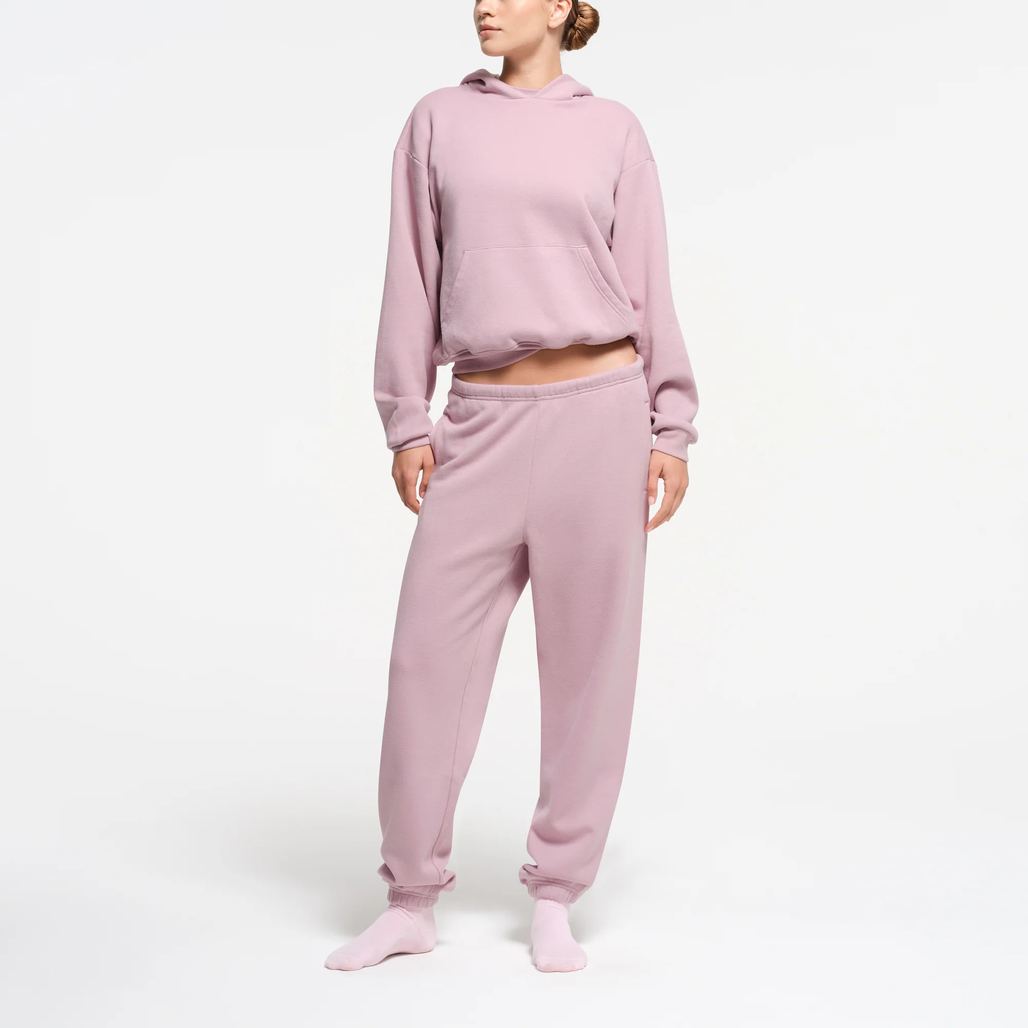 SKIMS Hoodie | Pink | 2XL | Cotton Fleece | SKIMS (US)