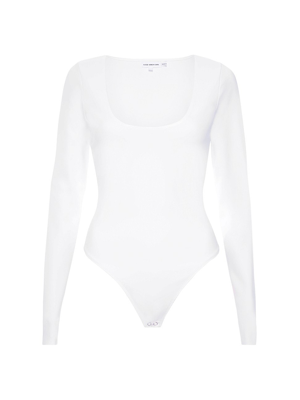Women's Scuba Scoop-Neck Bodysuit - White - Size XXXXL | Saks Fifth Avenue