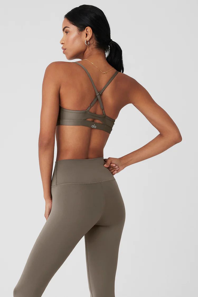 Airlift Intrigue Bra - Olive Tree | Alo Yoga