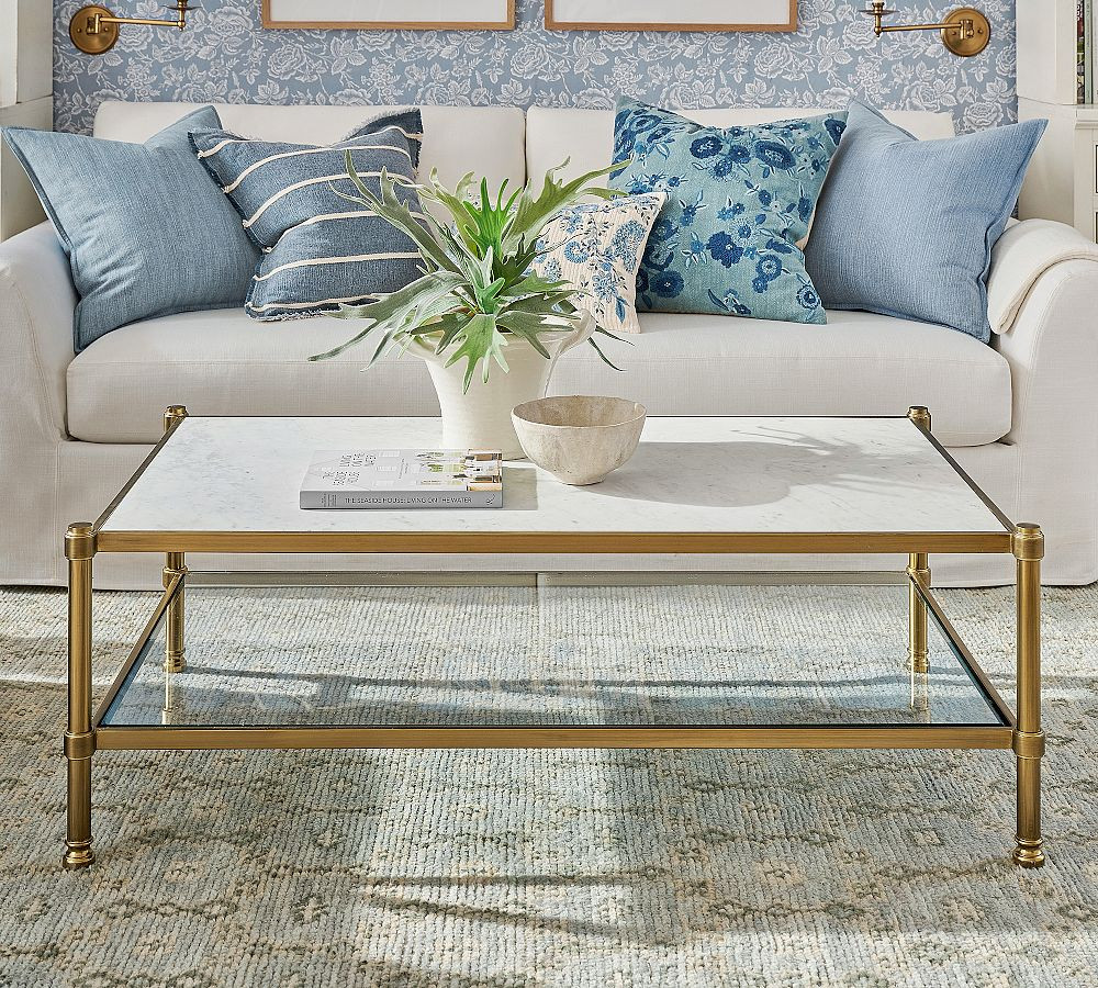 Everson Rectangular Coffee Table | Pottery Barn (US)