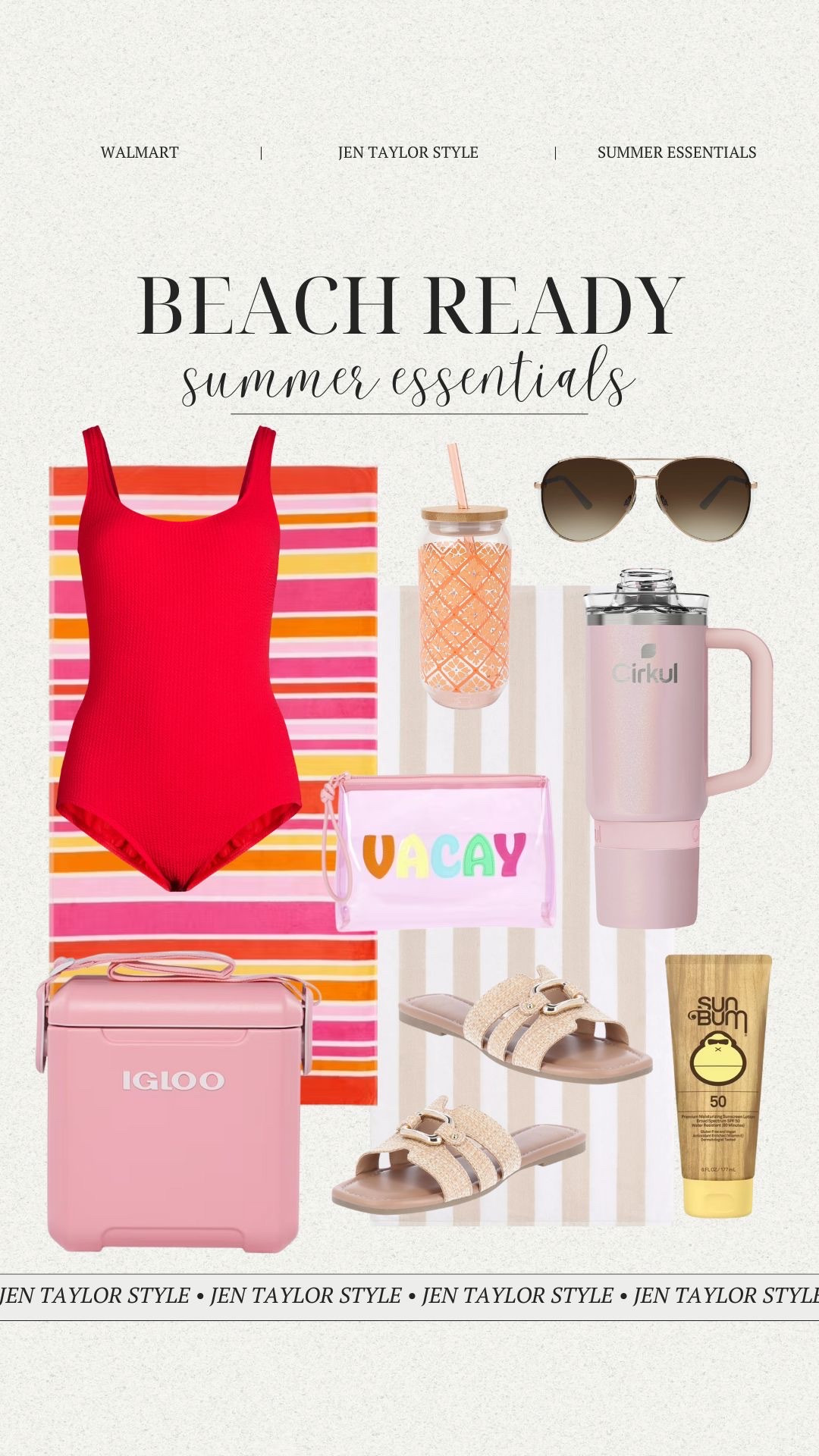 Beach and vacation essentials from Walmart  

#LTKStyleTip #LTKTravel #LTKPlusSize