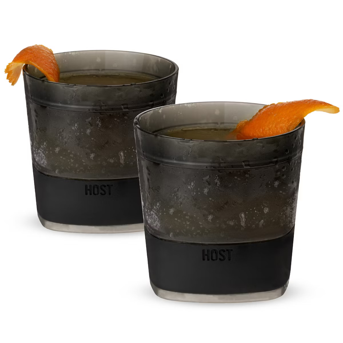 Host Freeze Cooling cups set of 2, Old Fashioned Glass with Silicone band for Bourbon, Scotch, an... | Target