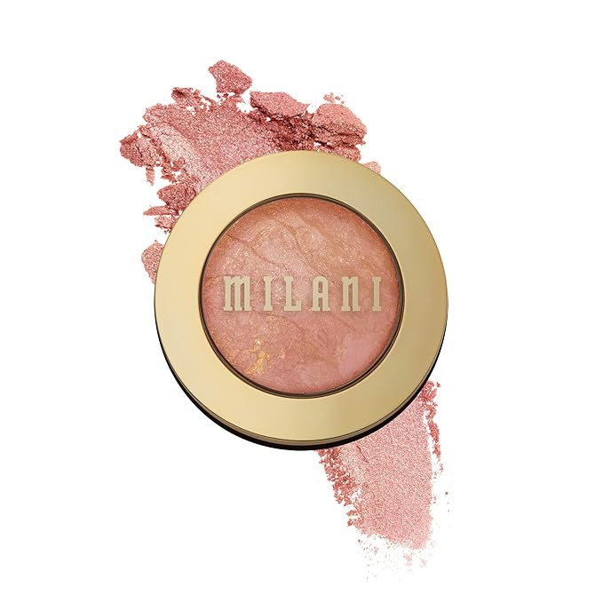 Milani Baked Blush - Berry Amore (0.12 Ounce) Cruelty-Free Powder Blush - Shape, Contour & Highli... | Amazon (US)