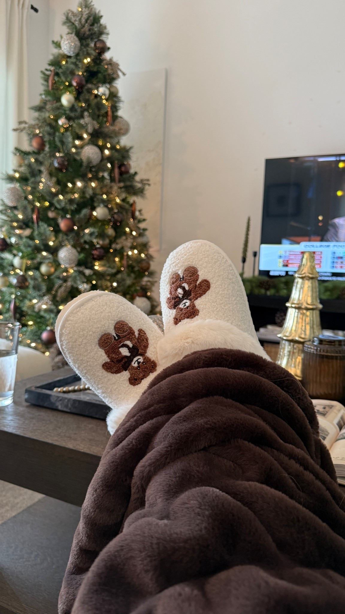 The cutest & softest little slippers 🤎🧸☕️

#LTKFindsUnder50 #LTKHoliday #LTKGiftGuide