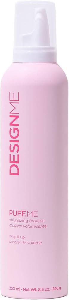 PUFF.ME Hair Volumizing Mousse by DESIGNME | Lightweight & Flexible Hold Hair Mousse for Curls, W... | Amazon (US)