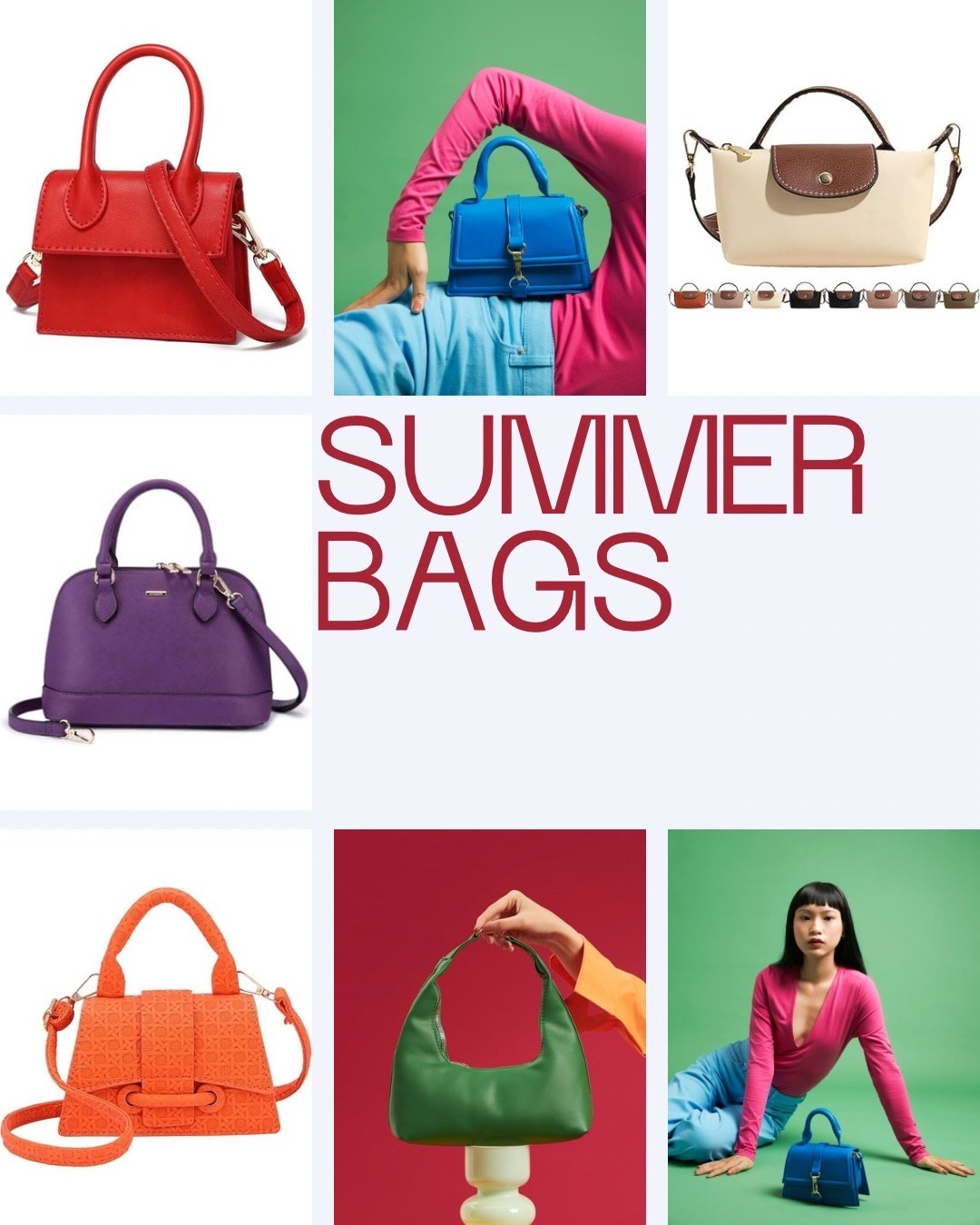 ✨ Summer bags that make every outfit pop ☀️👜 Shop my favorite colorful finds for the season! #LTKStyle #SummerBags #LTKFinds